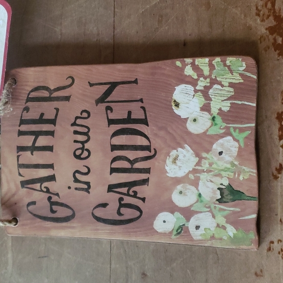 Red Shed Garden Luggage Tag Hanging Sign- NWT! - Picture 5 of 8